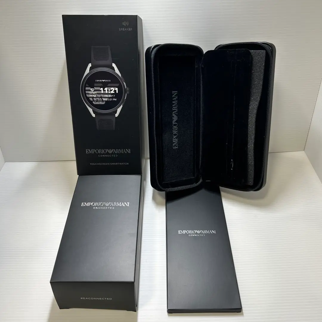 ほぼ未使用　EMPORIOARMANI　スマートウォッチ　ARt5006 ART5006Jレビュー】Wear OS搭載のアルマーニ製スマートウォッチ