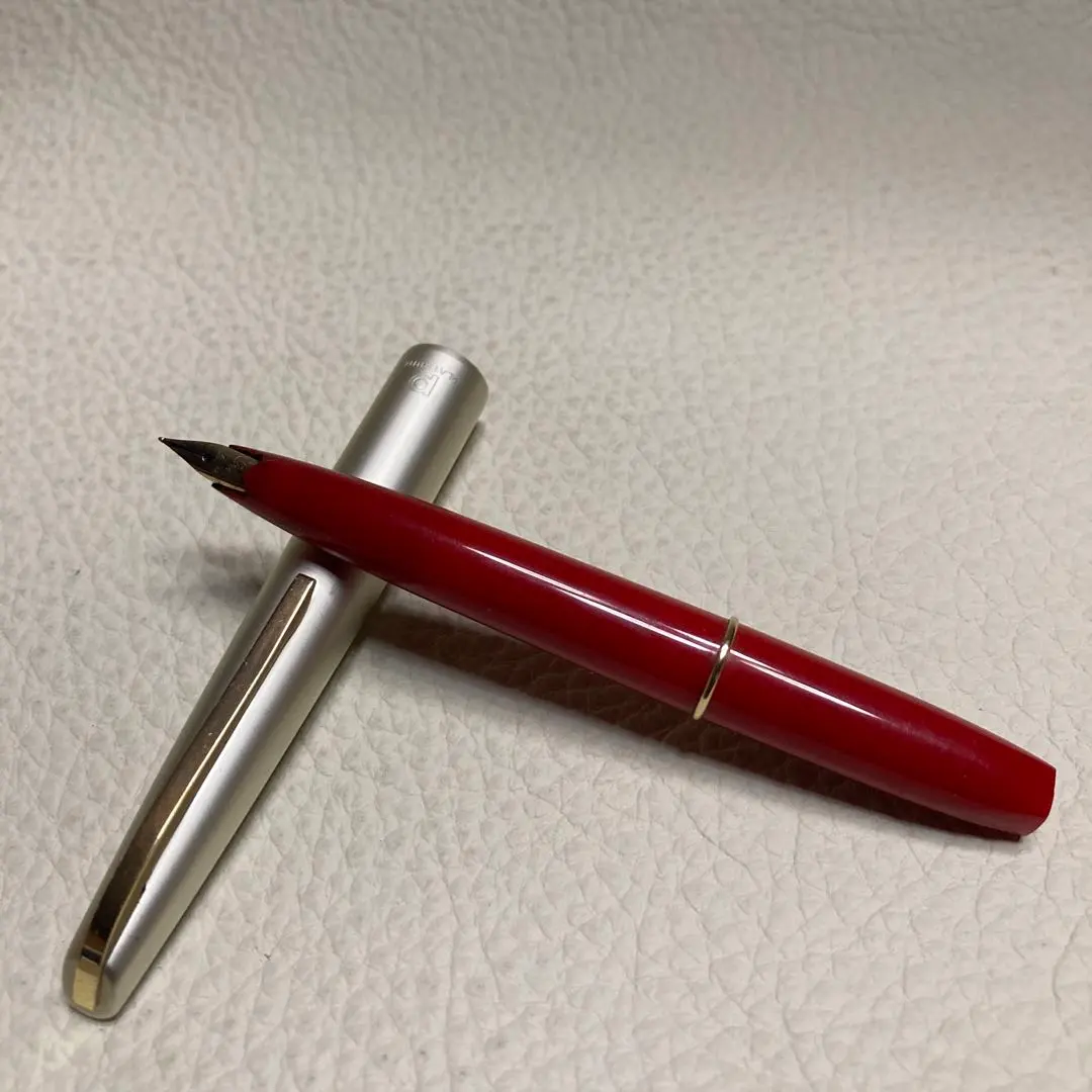 Thumbnail of Platinum Fountain Pen 14K Fine Nib Short Fountain Pen, Length 11.8-14.7cm, with Cartridge