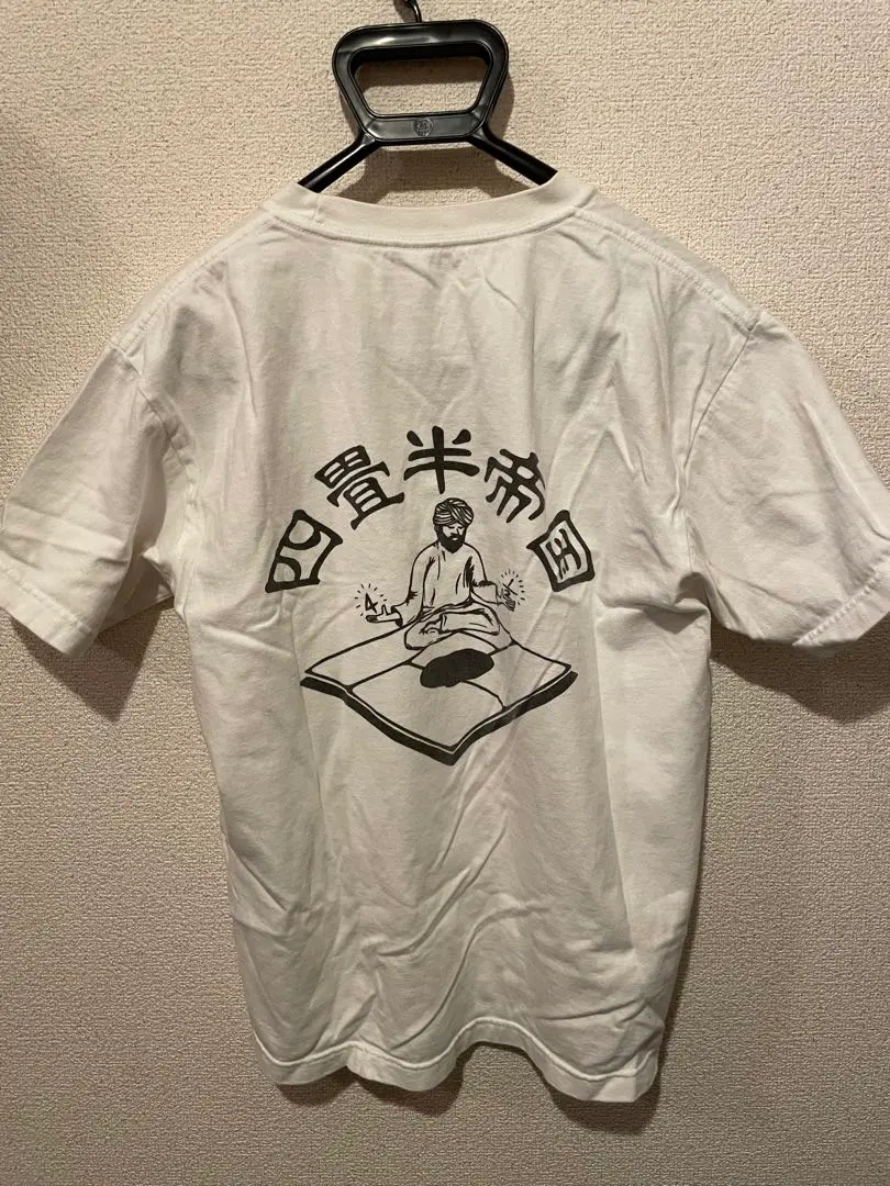 四畳半帝国 パーカー White Lサイズ 四畳半帝国