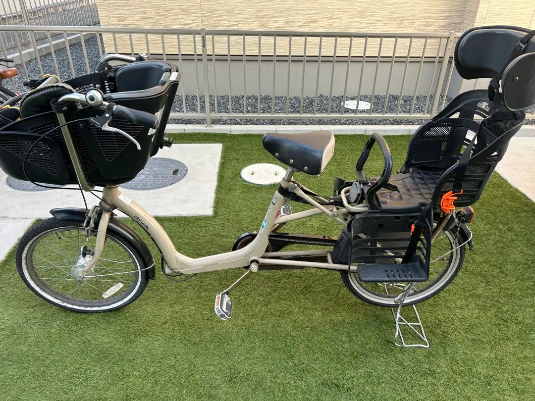 【専用】美品　maruishi FRACKERS チャイルドシート付自転車 丸石サイクル 《お買い得車！》丸石サイクル ふらっかーず
