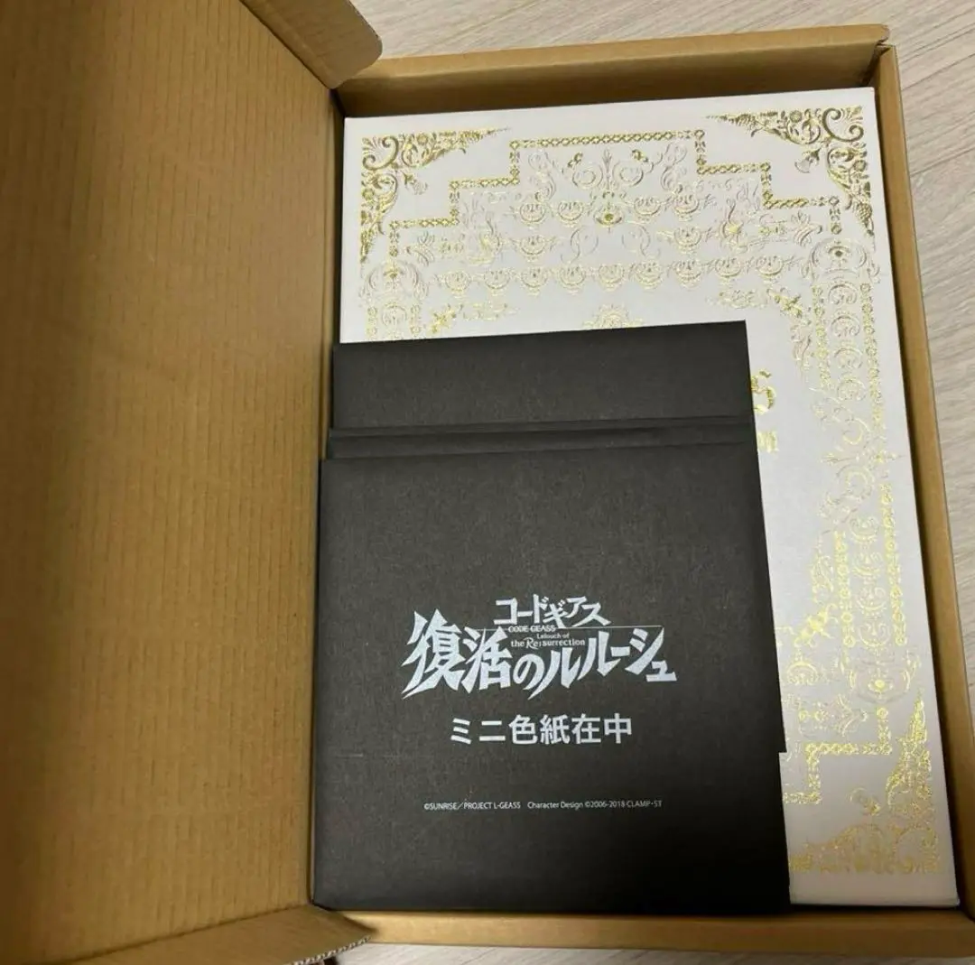 コードギアス　復活のルルーシュ　豪華設定資料集　※色紙なし コードギアス 復活のルルーシュ」豪華設定資料集発売決定 「反逆