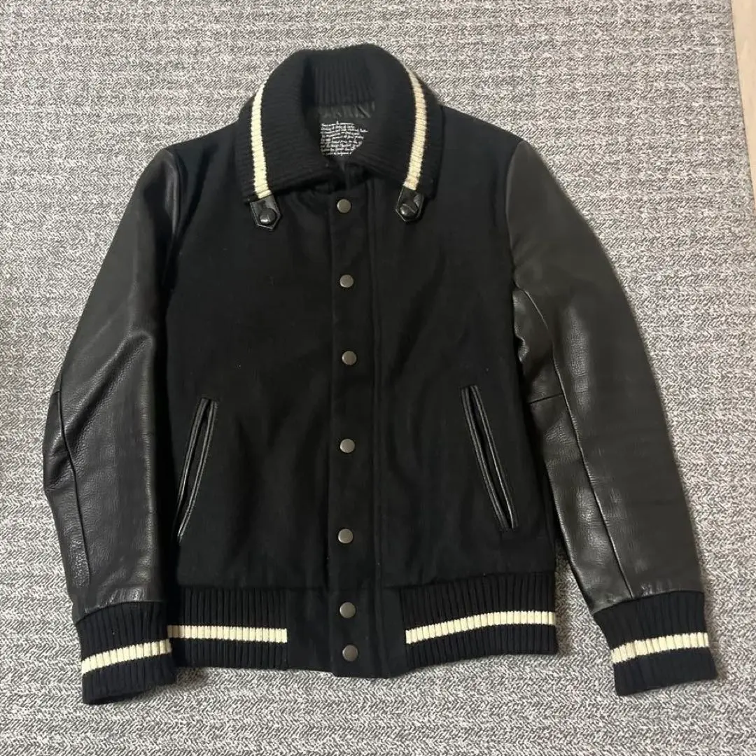 Thumbnail of nano universe Stadium Jumper Leather Quilted Lining Black S