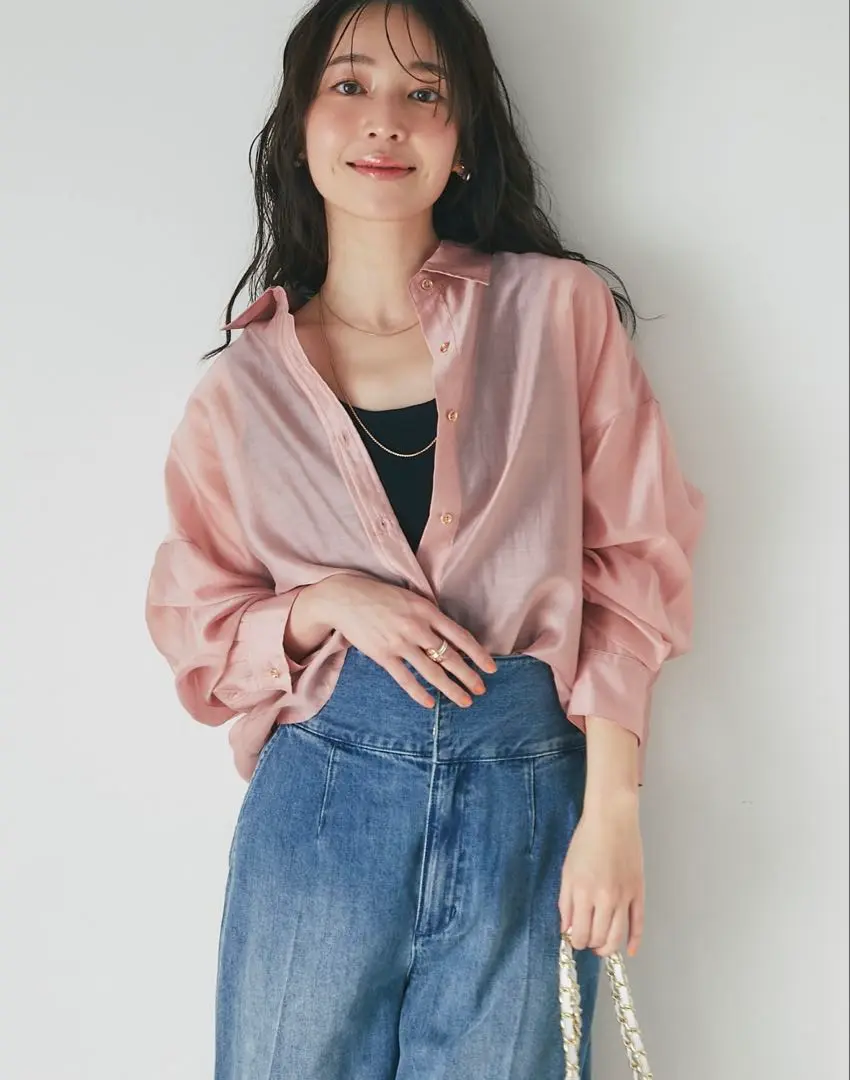 Laboutique BonBon シアーシャツ シアーシャツニット | La boutique BonBon(ラブティックボンボン
