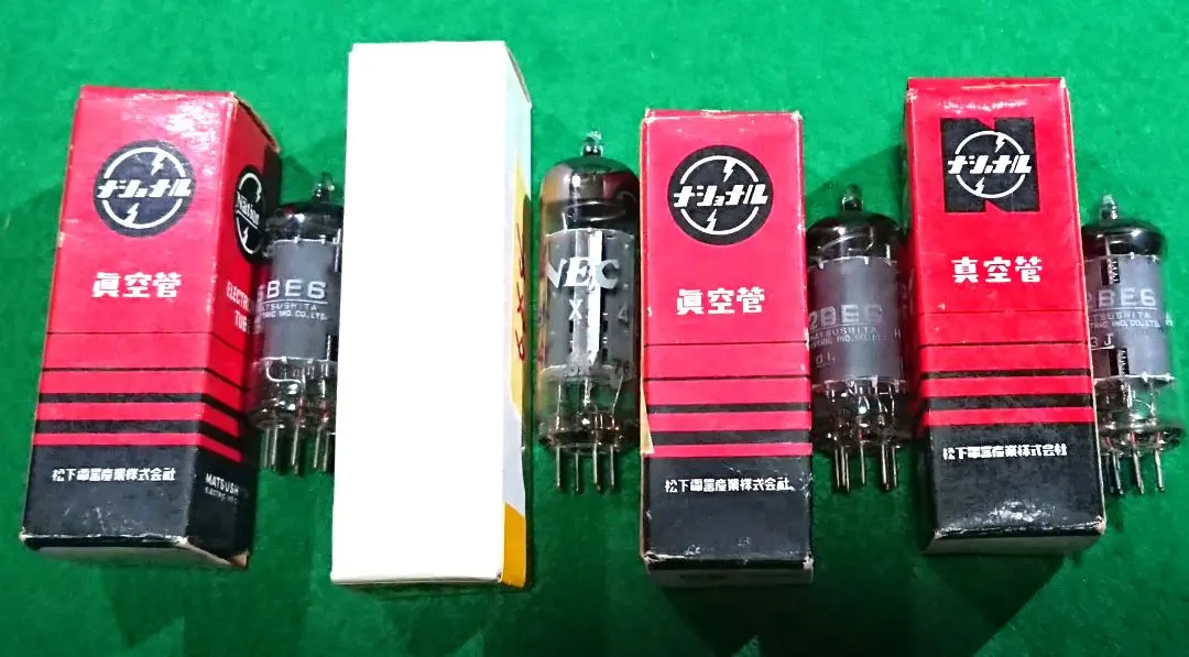 真空管　ナショナル　松下電器産業株式会社　21A6×3個 真空管 ナショナル 松下電器産業株式会社 21A6×3個 - メルカリ