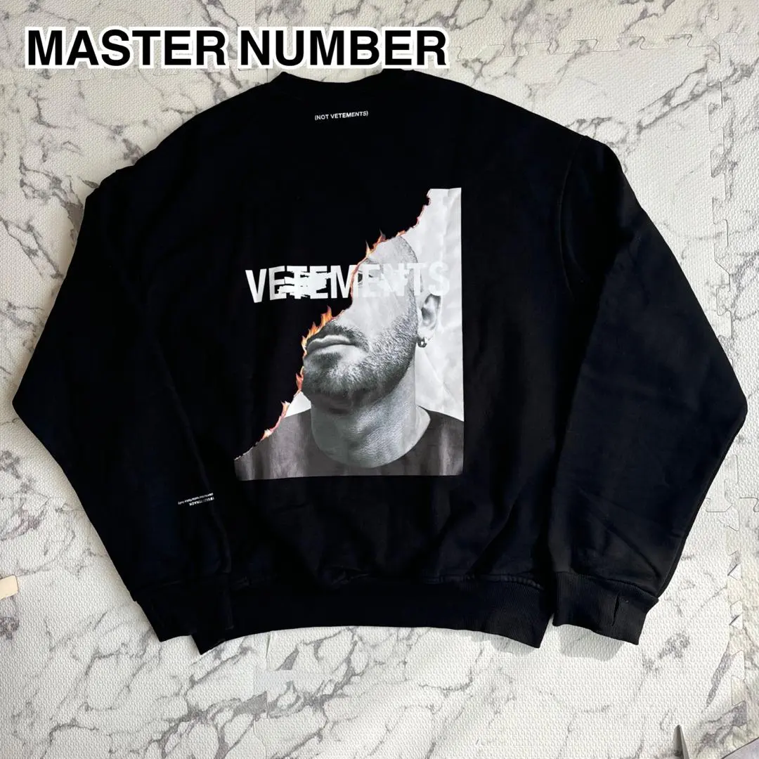 MASTER NUMBER パーカー ノースリーブ ヴェトモン 希少 新品未使用 MASTER NUMBER パーカー ノースリーブ ヴェトモン 希少 新品未