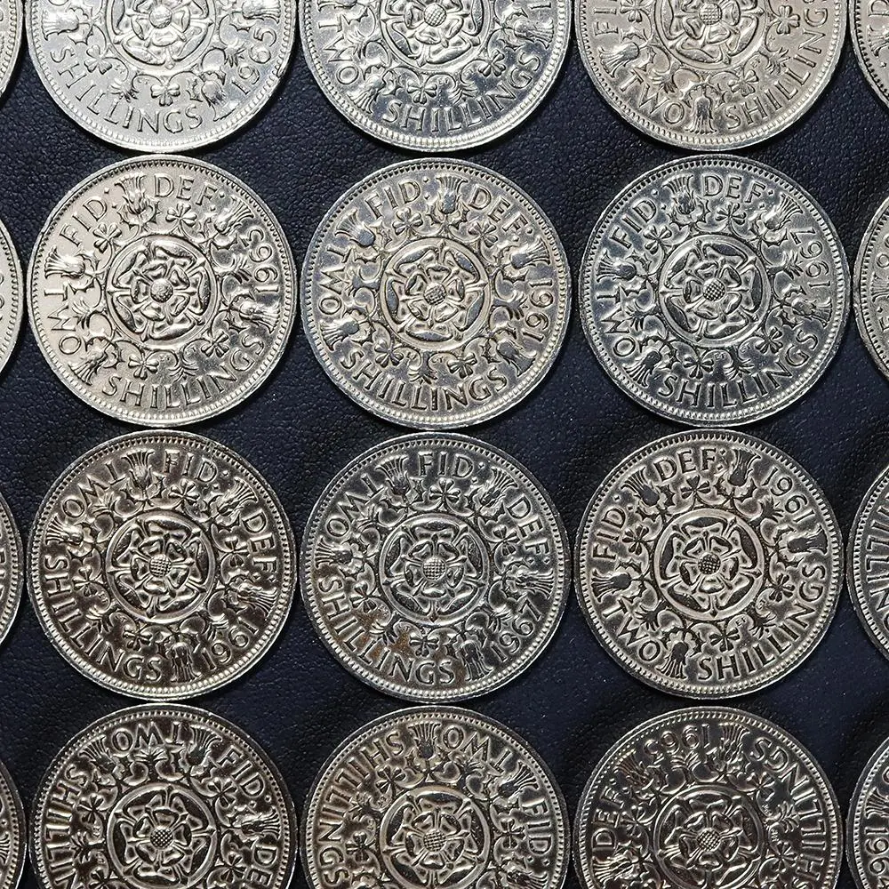 336 two shillings旧貨幣 1956年 1967年 多数 81枚 $_57.JPG?set_id=8800005007