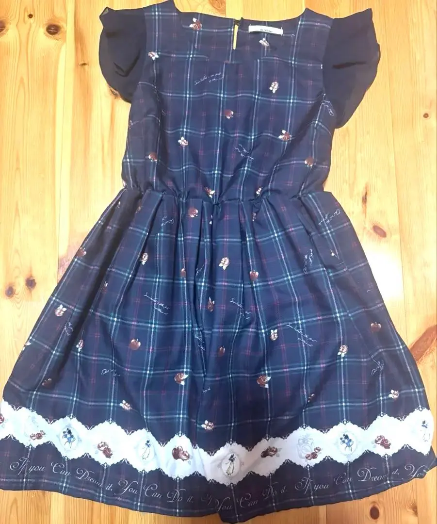 Thumbnail of Olive des Olive One-Piece Dress Navy Snow White Disney Collaboration