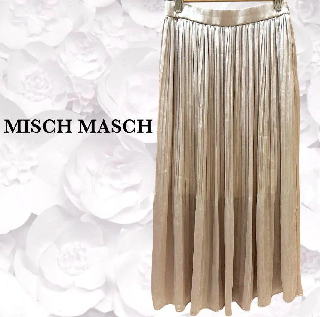 Thumbnail of Misch Masch Long Skirt Pleated [M] Dusty Pink Feminine