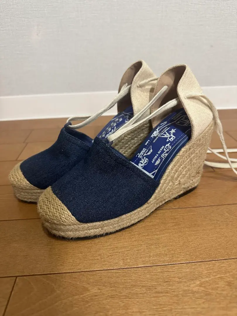 Thumbnail of SLY / Denim Espadrille Sandals
