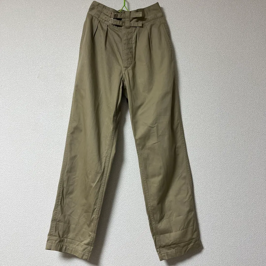 LENO ワイドチノパン　定価25300円 LENO (リノ) WIDE CHINO TROUSERS / ワイドチノトラウザース