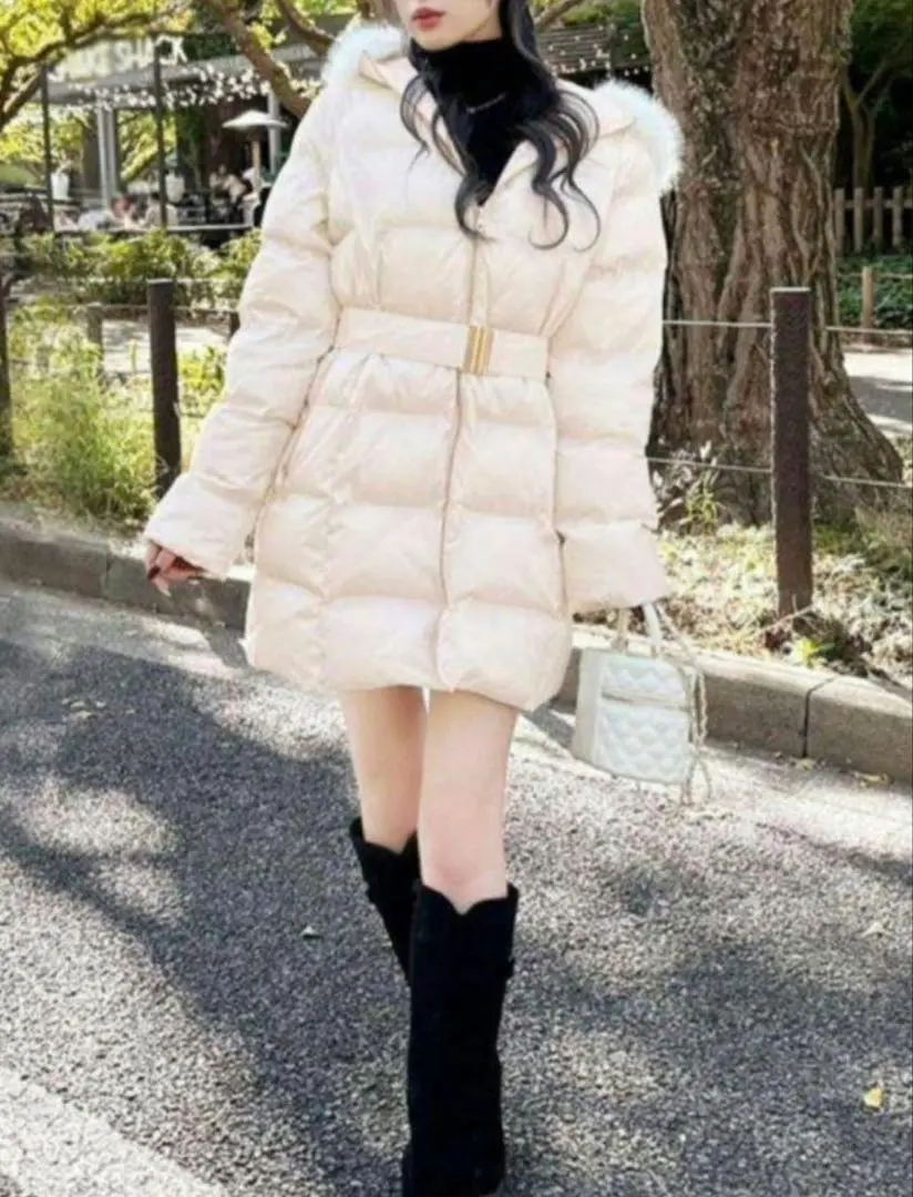 シェリーミー cherimi ファイバーダウンコート Cheri mi - cheri mi シェリミー ファイバーダウンショート