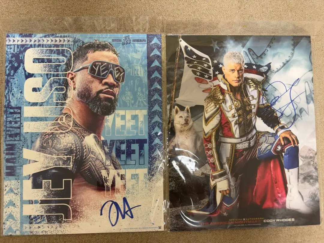 ●コーディ・ローデス●Cody Rhodes●サイン入ポスター●WWE ○コーディ・ローデス○Cody Rhodes○サイン入ポスター○WWE