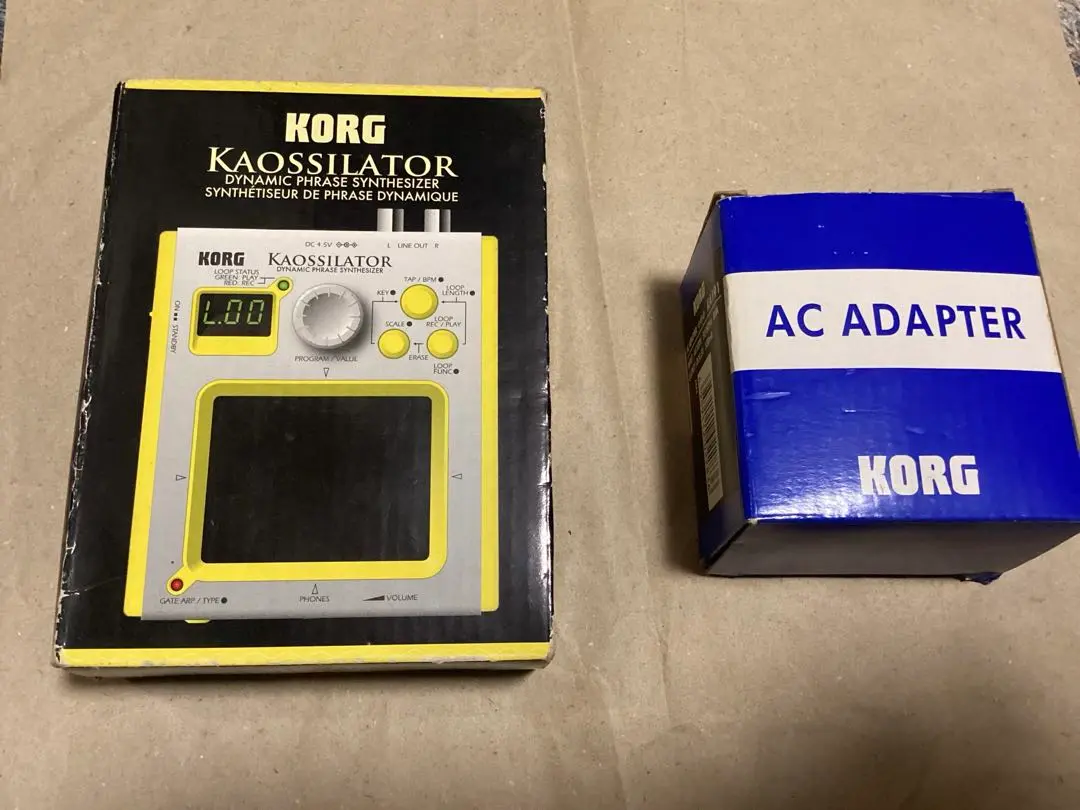KORG KAOSSILATOR カオシレーター 本体箱説、未使用アダプタ付属 2025年最新】KAOSSILATORカオシレーターの人気アイテム - メルカリ