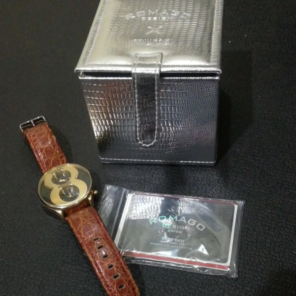 ROMAGO DESIGN × muta コラボウォッチ 美品】ムータ muta ROMAGO DESIGN コラボ 8 腕時計 - メルカリ