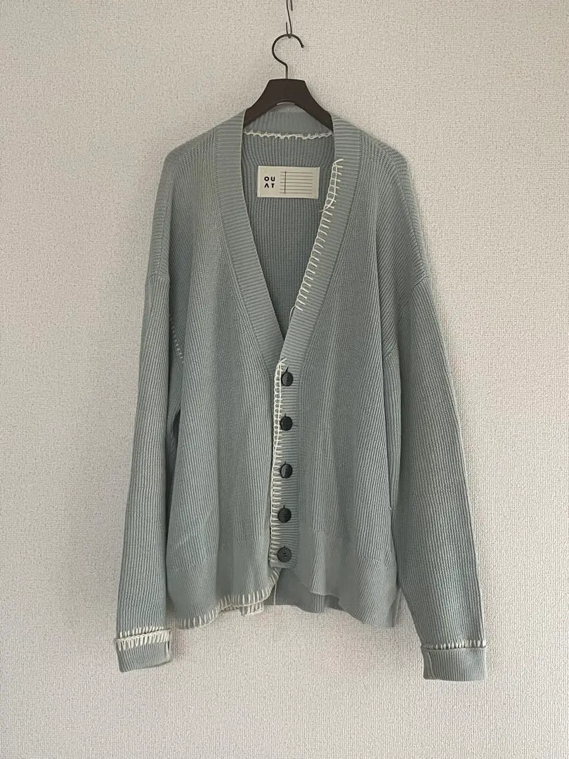 OUAT 24SS OFFICE CARDIGAN ステッチ カーディガン OFFICE CARDIGAN | OUAT