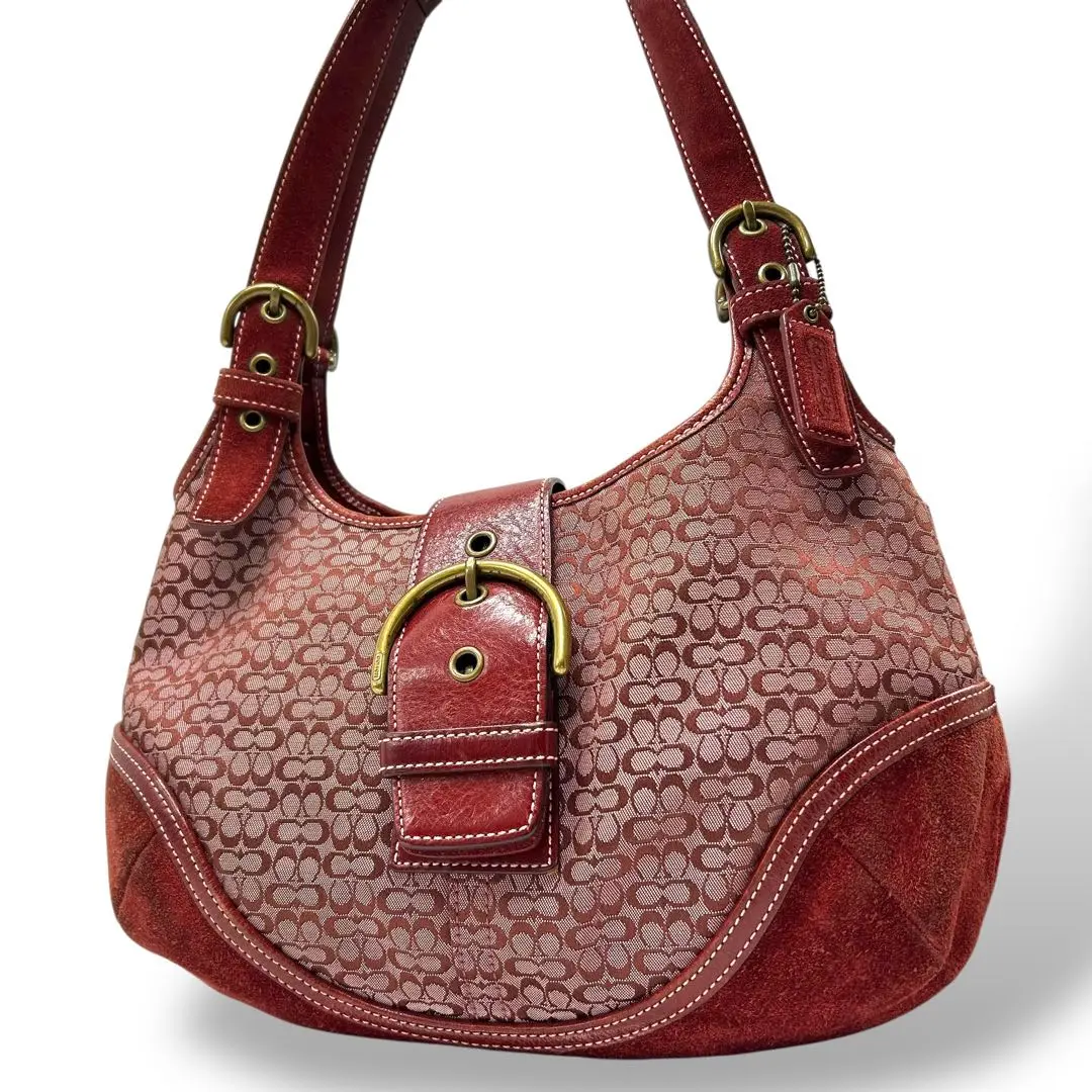 COACH ソーホー ワンショルダーバッグ シグネチャー 肩掛け 7074
