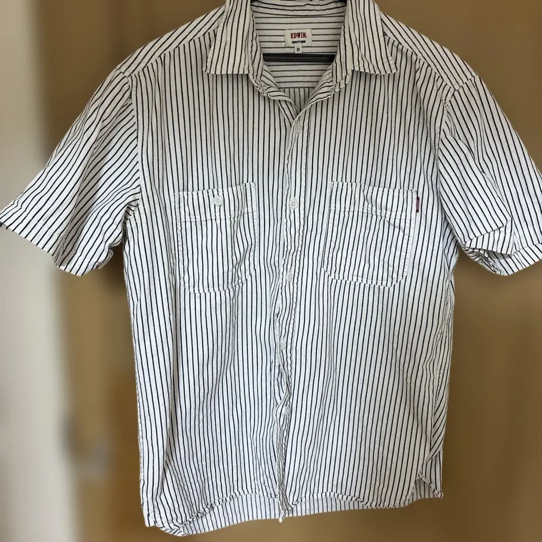 Thumbnail of EDWIN Striped Short Sleeve Shirt M
