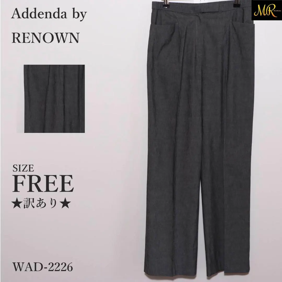★瑕疵品★ Adenda by Renown 長褲 休閒褲 直筒 簡約 的縮圖