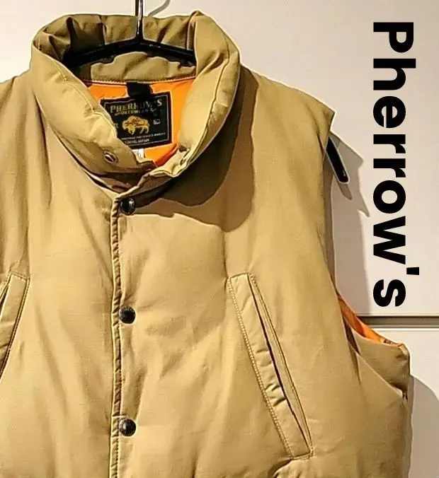 Pherrows　フェローズ　 ダウンベスト 楽天市場】PHERROW'S（フェローズ ）ダウンベスト【23W-PDV1