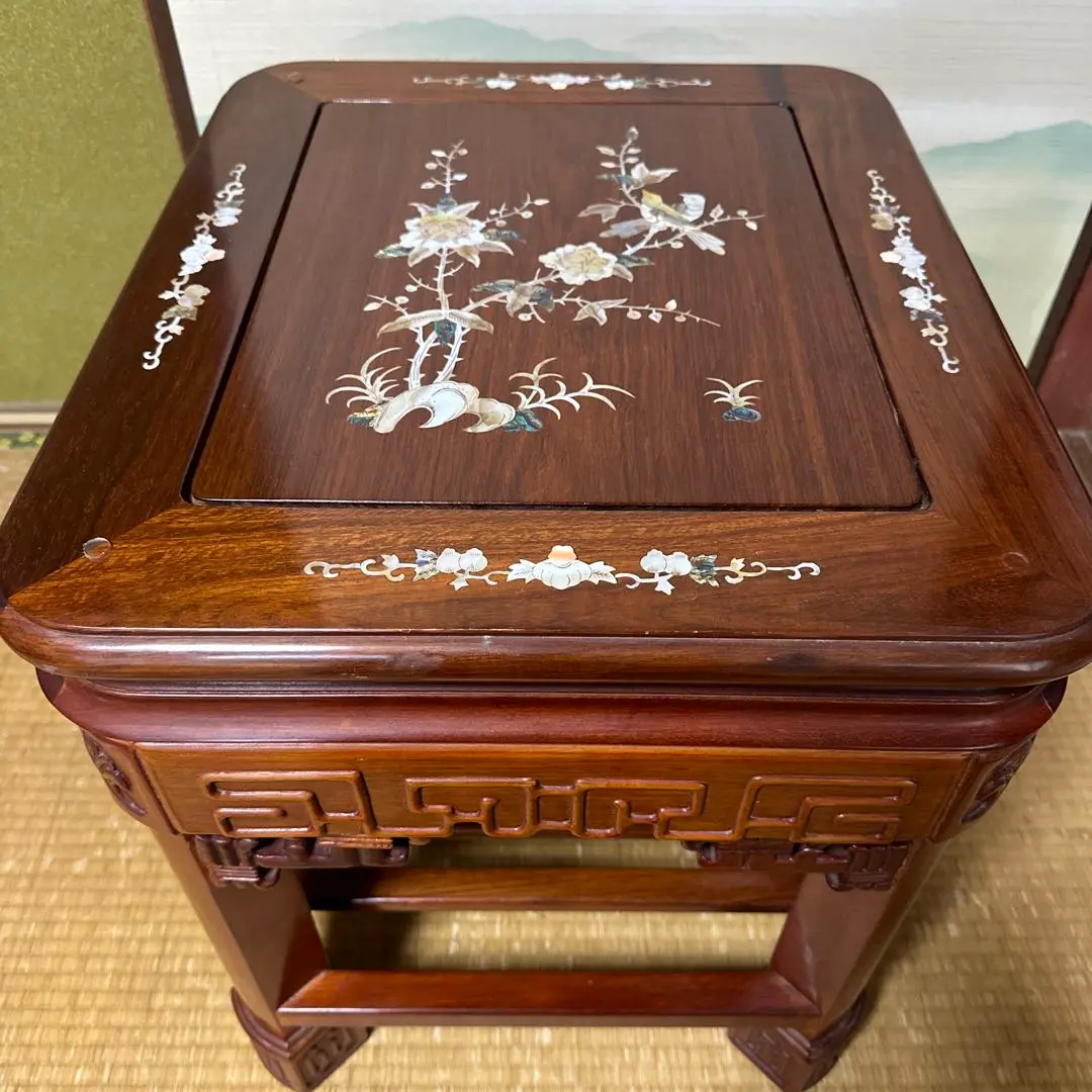 2268❣️ 骨董品　螺鈿家具　ラデンテーブル　希少 2268❣️ 骨董品 螺鈿家具 ラデンテーブル 希少
