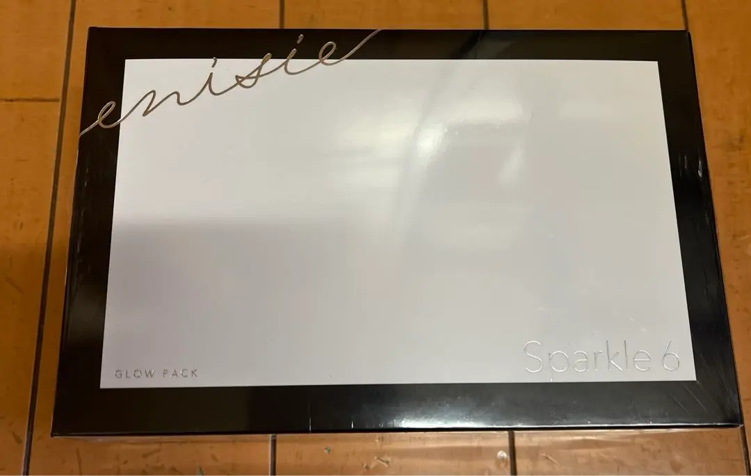新品未開封 エニシーグローパック Sparkle6 ブラック1箱6回分 enisie エニシーグローパック 正規品 スパークル 6個入り