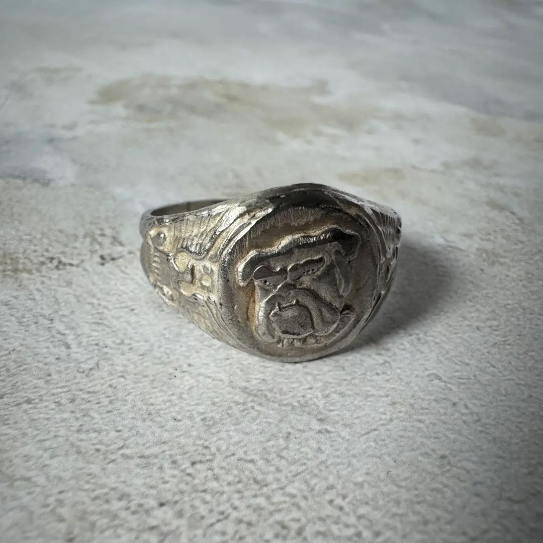 Thumbnail of Vintage USMC Military Ring Sterling Silver 925 Size 24.5 Made in USA