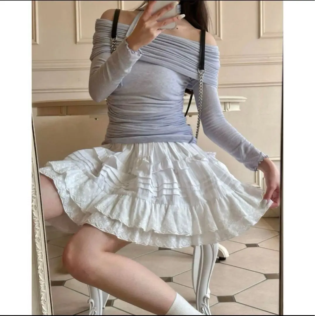 épine エピヌ lace cotton panier white パニエ 白 2025年最新】ÉPINE lace cotton panier whiteの人気アイテム