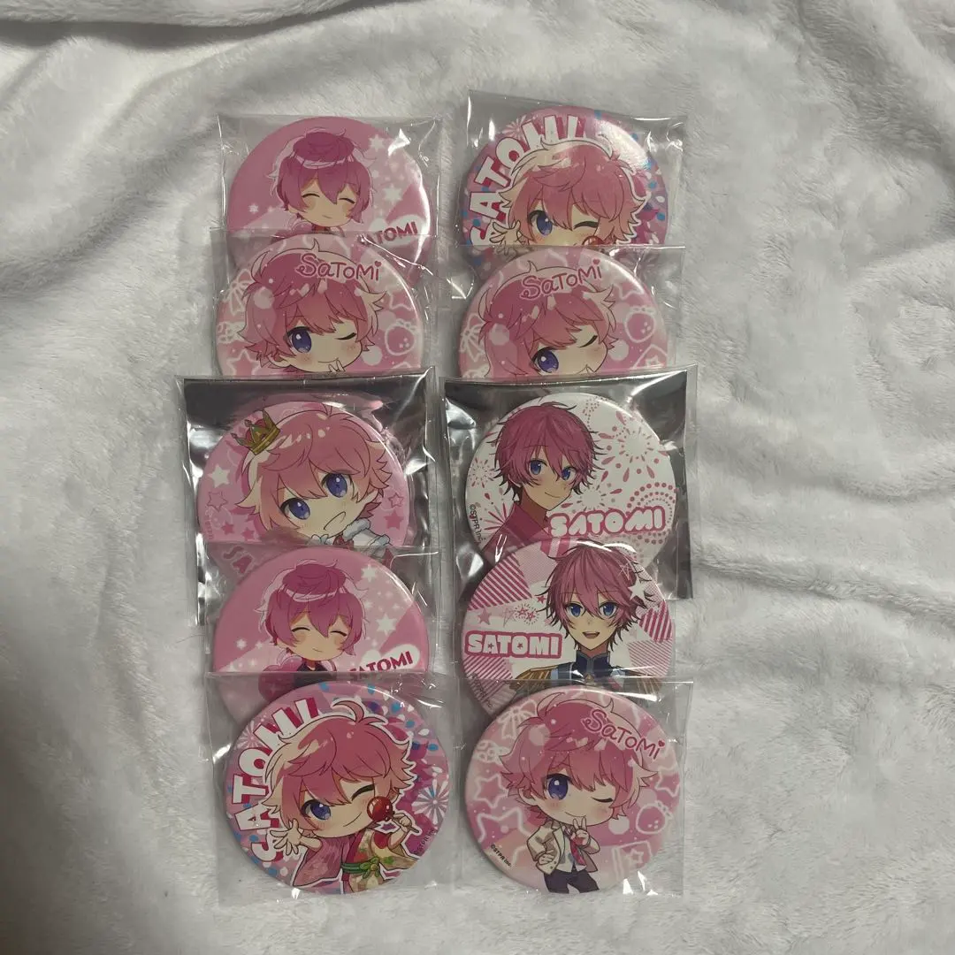 Thumbnail of Satomi Can Badges - Set of 8