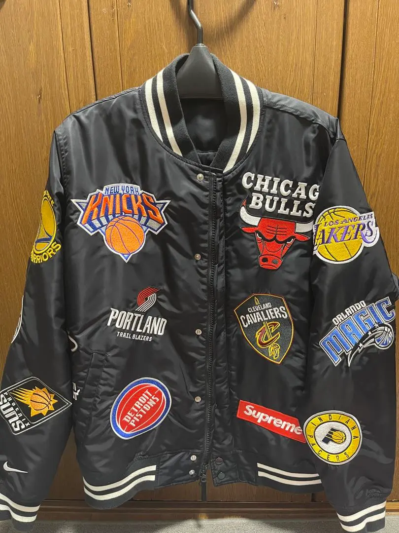 ヌグロホSupreme/Nike/NBA ウォームアップジャケット デニム Supreme x Nike x NBA - Denim Warm Up Jacket Quick Look - YouTube