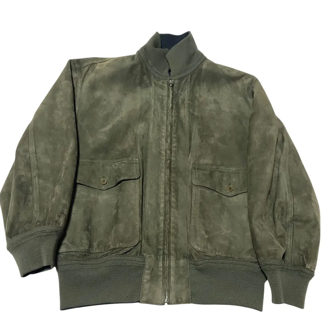 Schiatti&Co. スキャッティ 牛革 スエード リバーシブル ジャケット 最高級 schiatti リバーシブル ラムレザー ブルゾン ジャケット