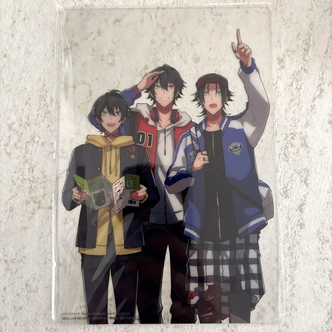 Thumbnail of Hypnosis Mic comic adaptation bonus clear cards Ichiro, Jiro, Saburo, Ikebukuro