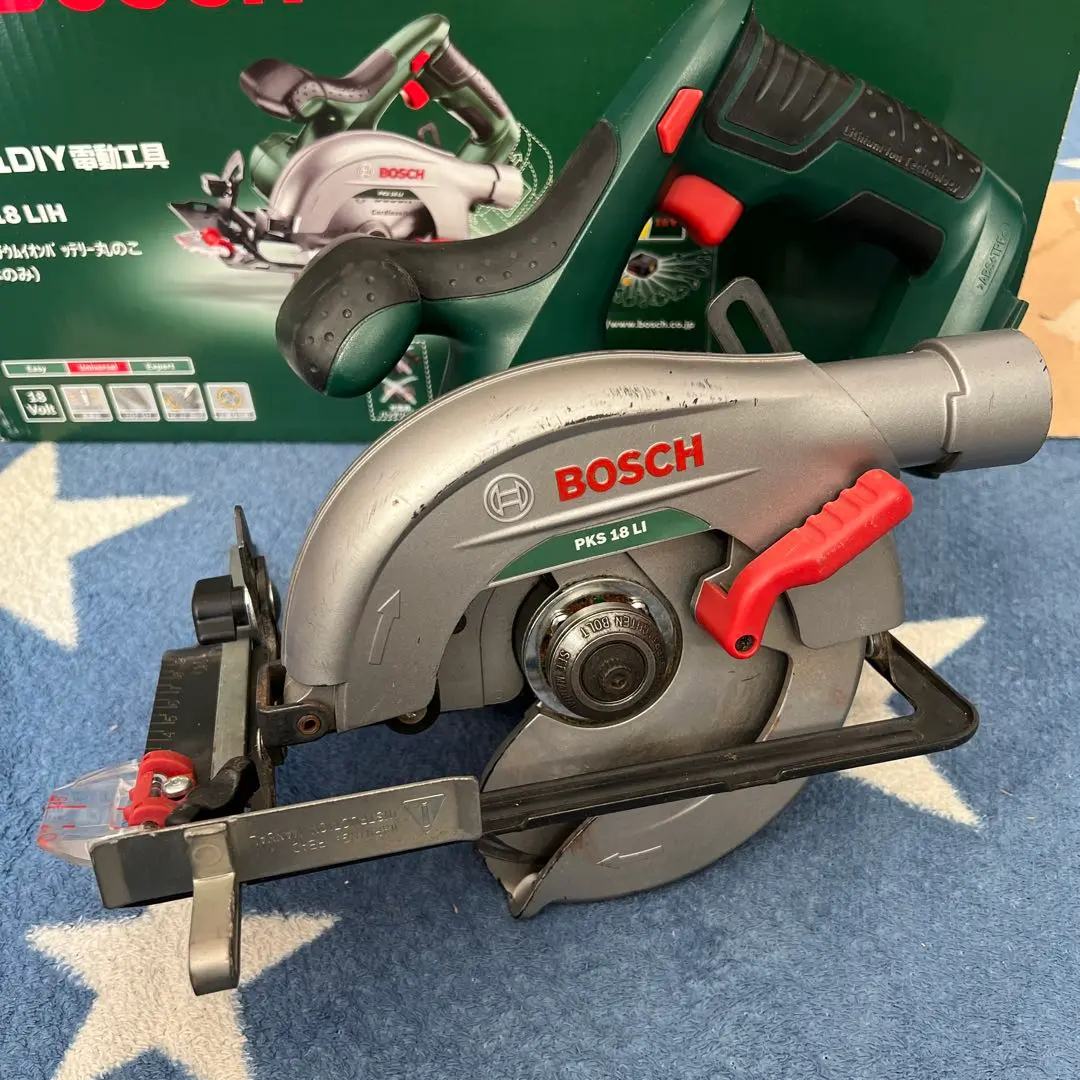 BOSCHバッテリー丸のこ本体のみ　PKS18LIH Amazon.co.jp: ボッシュ(BOSCH) 18V コードレス丸のこ (本体のみ