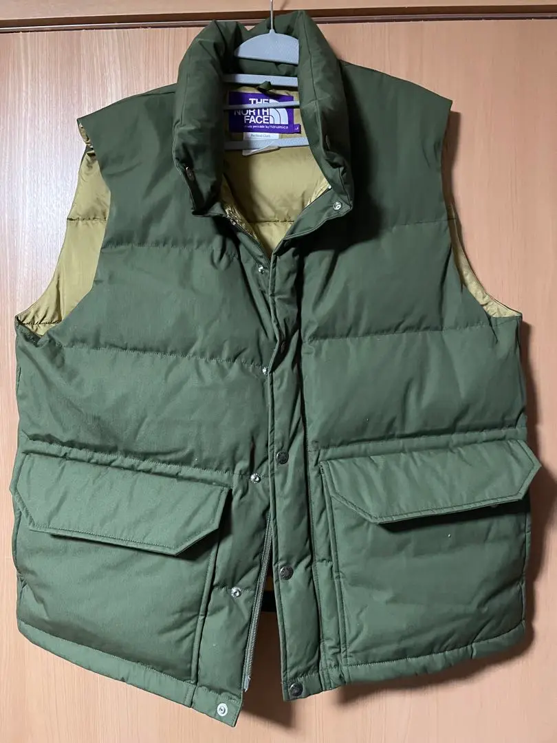 THE NORTH FACE キルティングダウンベスト Lサイズ オリーブ 20211025-6476-awxuy9.jpg