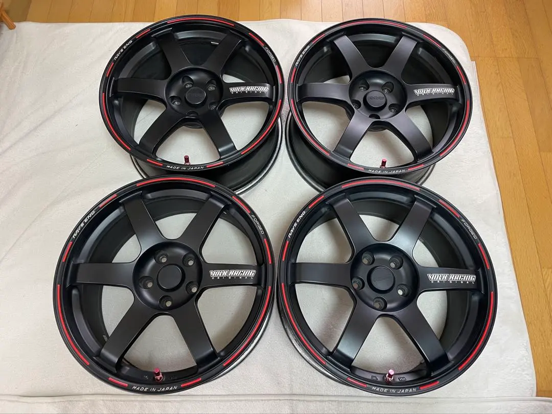 RAYS te37 114.3 5穴7J 43 レイズ シビックusdm