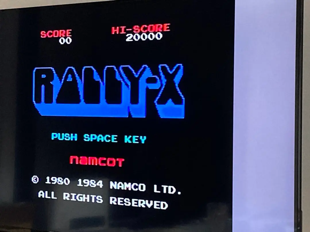MSX ラリーX ラリーエックス 動作確認済 MSX ラリーX ラリーエックス 動作確認済 MSX ラリーX ラリー