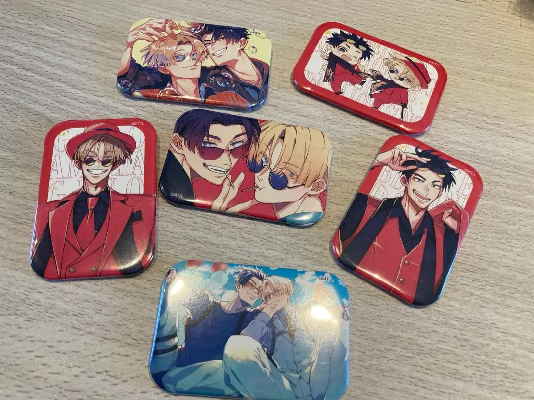 Thumbnail of The Betrayer's Love Song Collaboration Cafe Can Badge - Motta Tonomoka