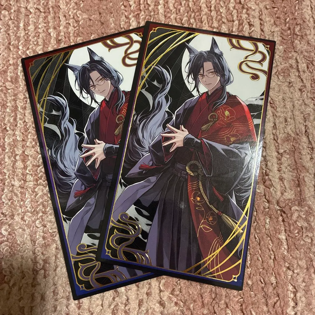 Thumbnail of Nijisanji Shellin Burgundy Yokai Banka (Monster Transformation) Card (Obafuda-style)