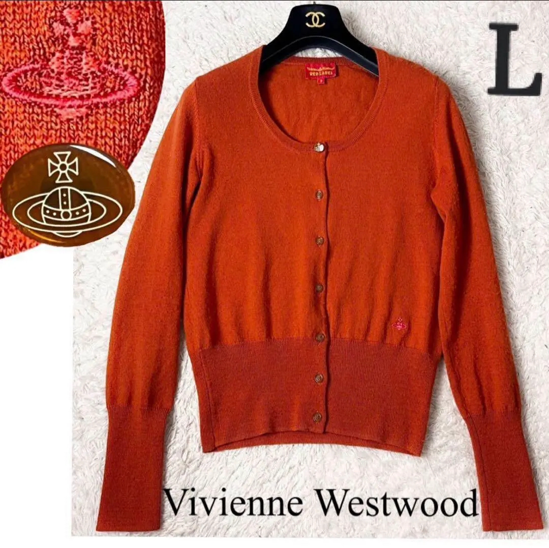 Thumbnail of Vivienne Westwood Size 10 Knit Cardigan Orb L