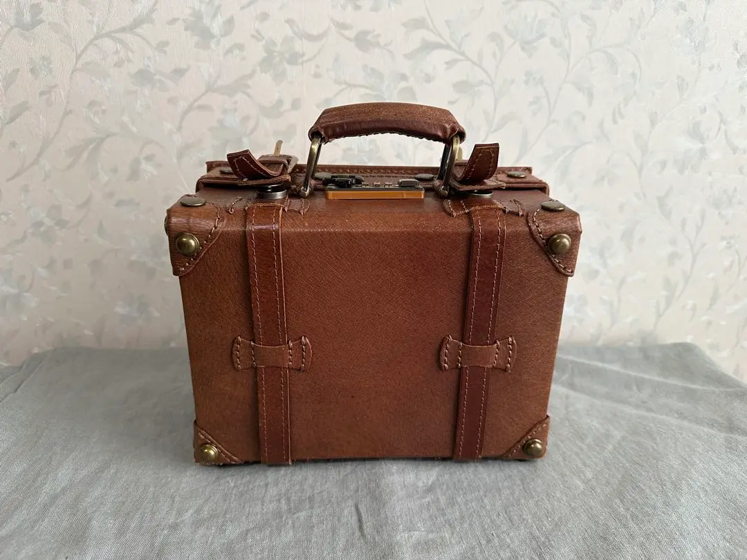 【新品】ユーラシア ピッグレザー ミニトランク ショルダーバッグ 2way 新品】ユーラシア ピッグレザー ミニトランク ショルダーバッグ