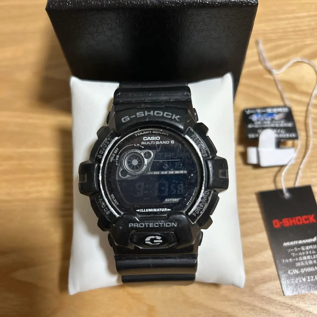 G-SHOCK GW-8900A 黑色 太陽能電波錶 的縮圖