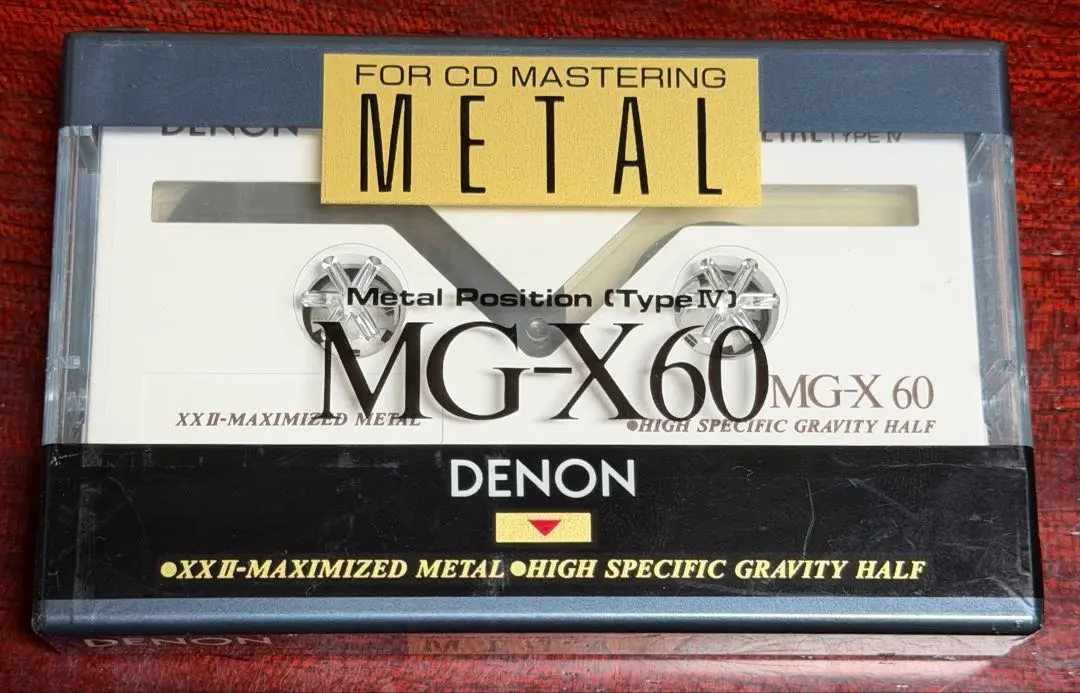 Thumbnail of 【Rare Unused】Cassette Tape DENON MG-X