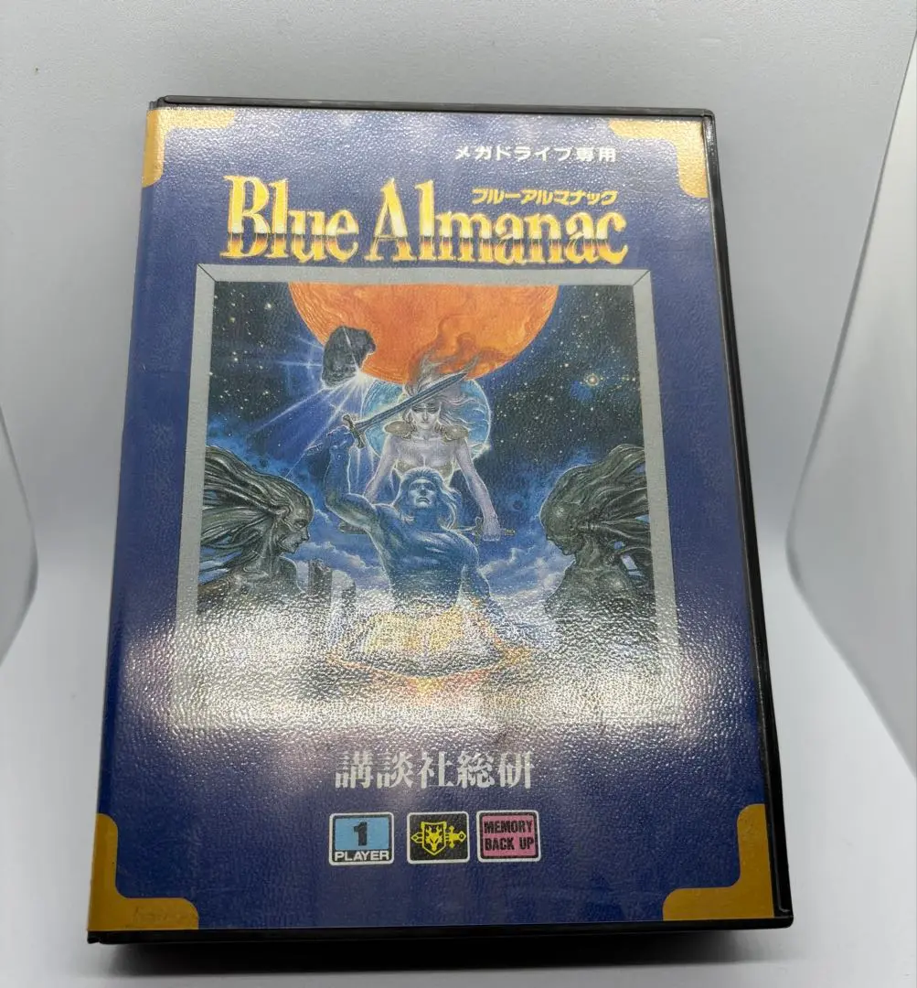 メガドライブソフト中古動作品「ブルーアルマナック」の出品です。 GINGER掲載商品】 メガドライブソフト中古動作品「ブルー