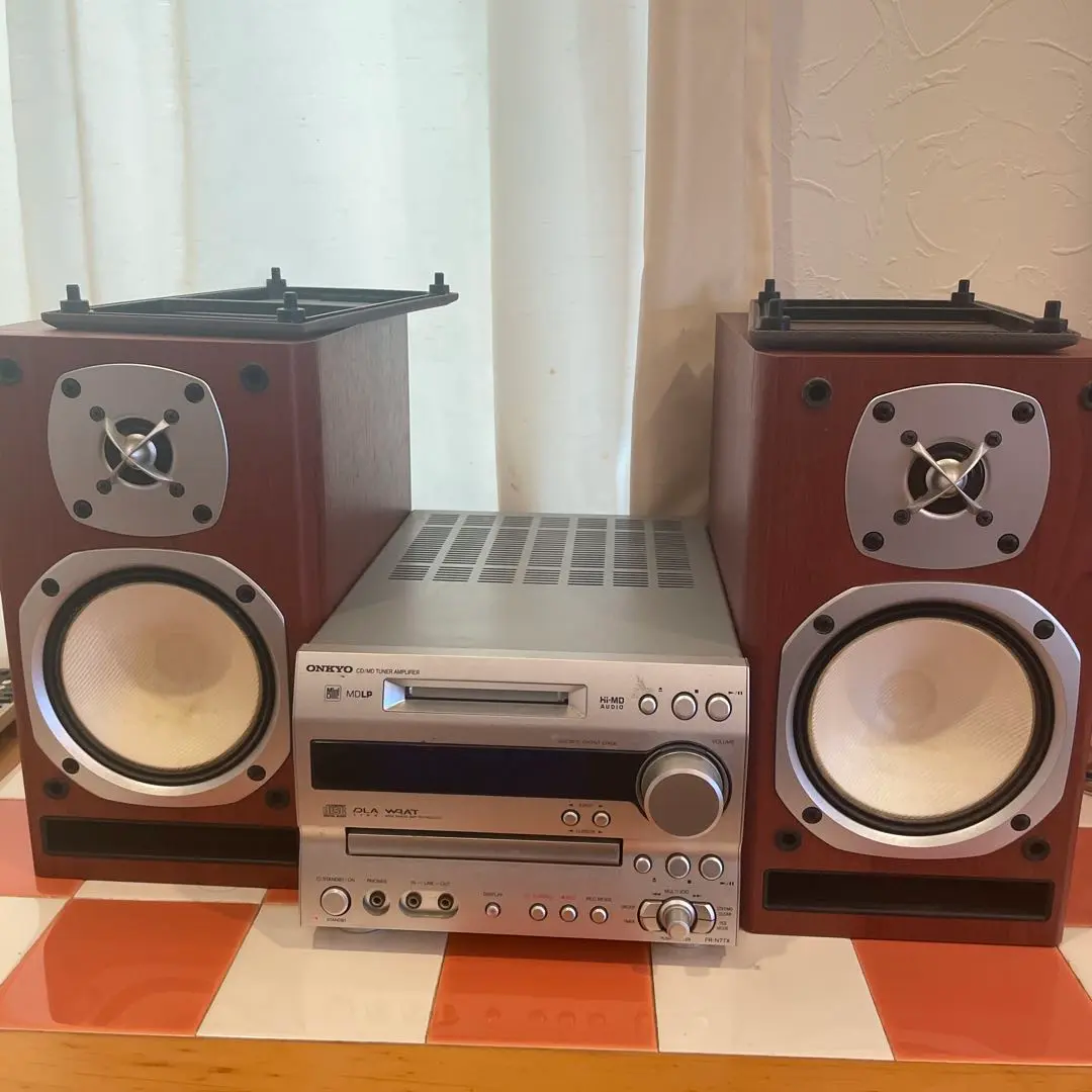 ONKYO FR-N7TX (X-7TX) K-SX7セット X-N7X(D)｜ONKYO FR-N Hi-MDコンポ 木目 ｜中古品｜修理販売
