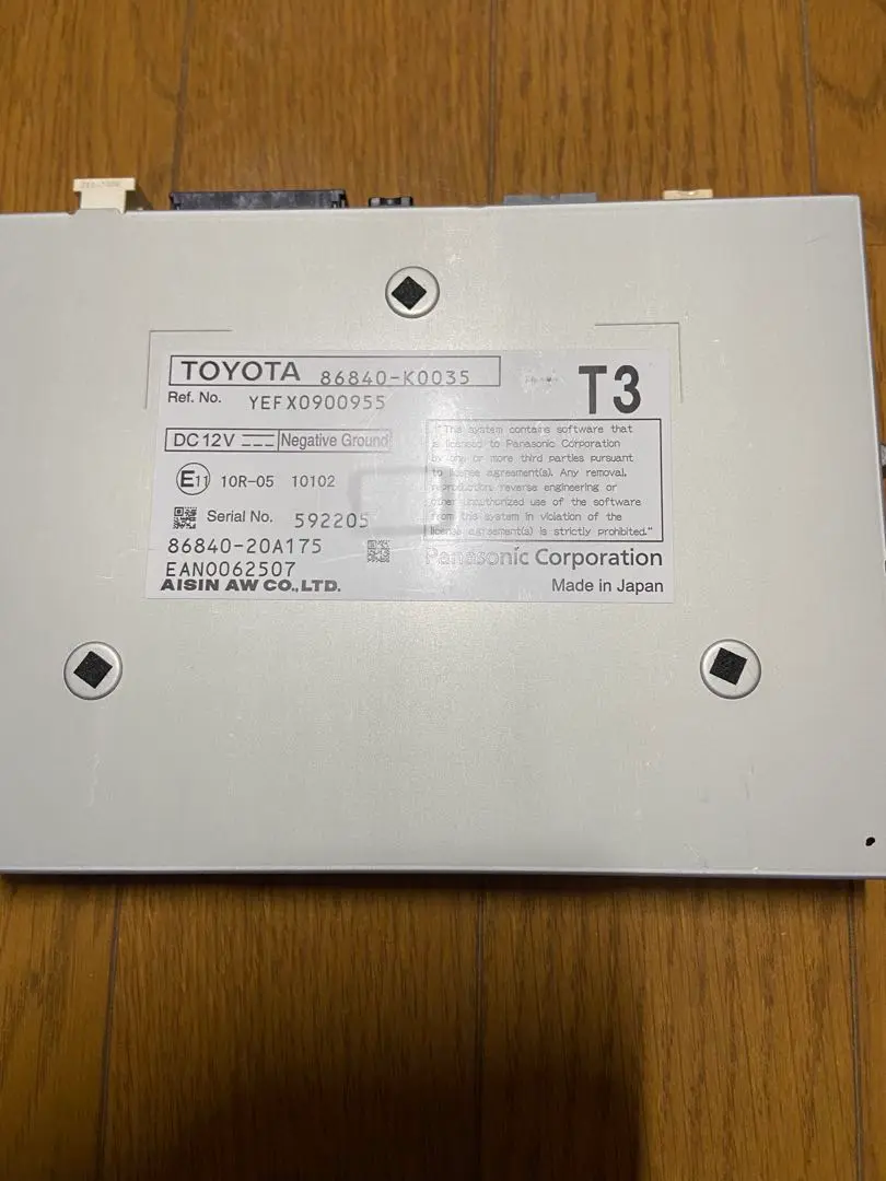トヨタ純正　アルファード　T-connectナビキット　T3 トヨタ純正 アルファード T-connectナビキット T3 - メルカリ