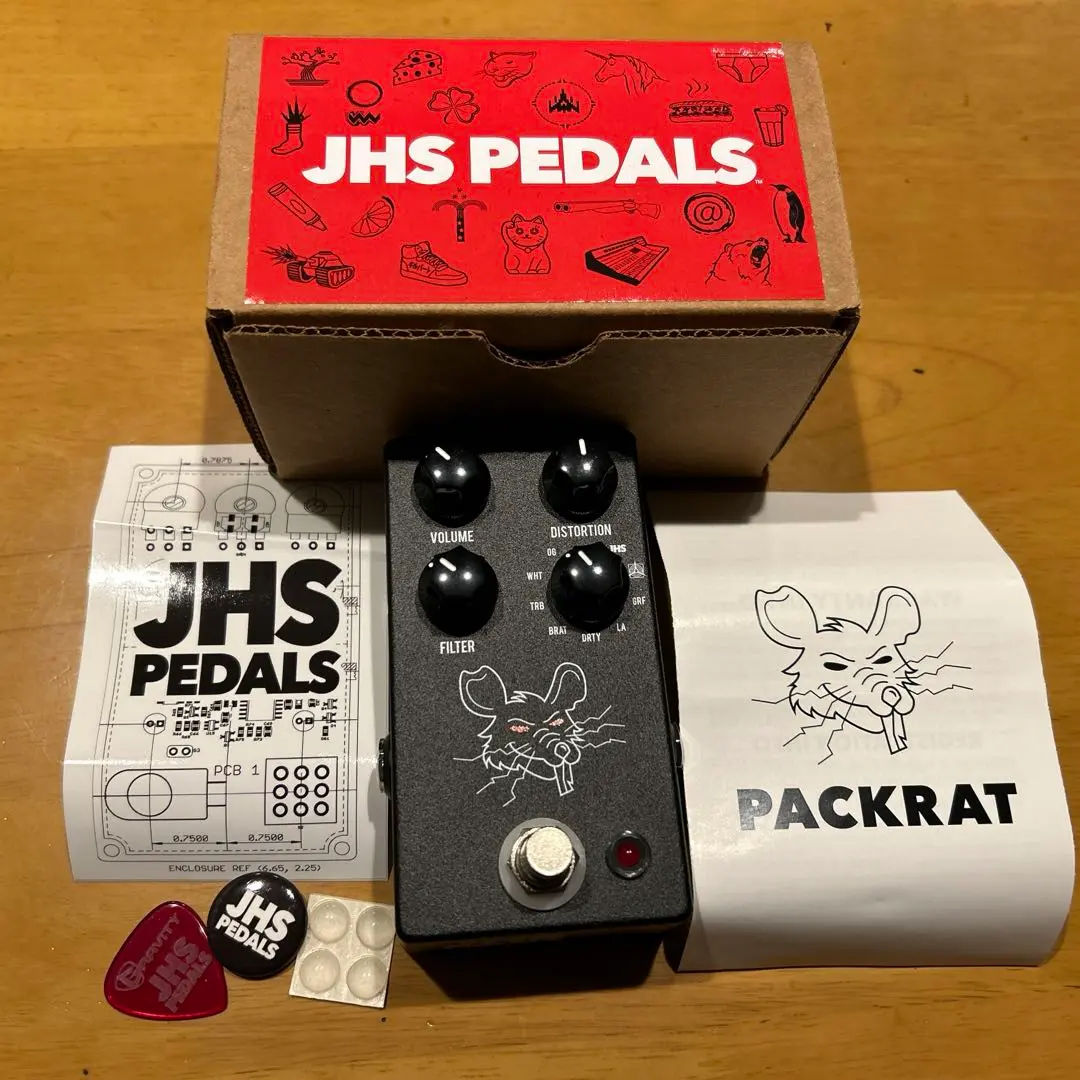 JHS Packrat ギターエフェクター JHSPedalsPackratWhite_2048x204