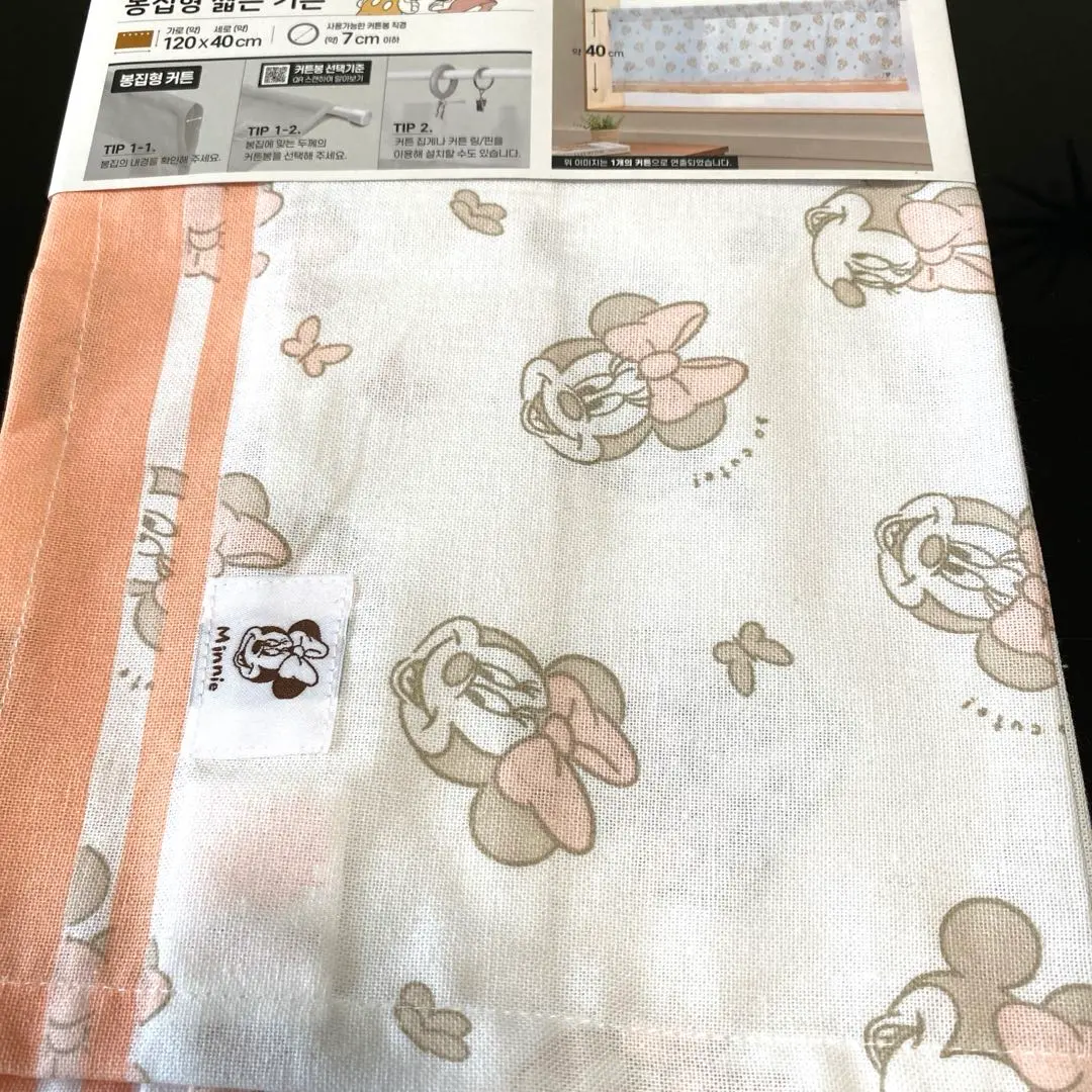 Thumbnail of Minnie Mouse Cafe Curtain from Daiso Korea