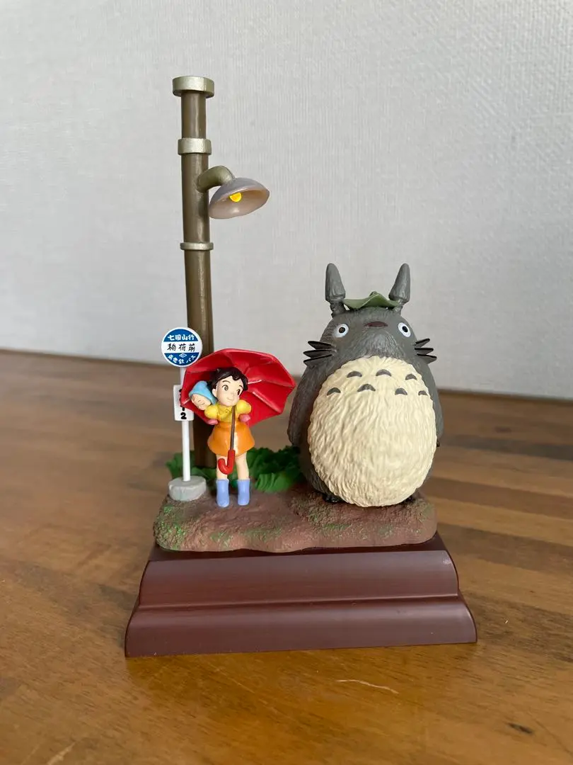 となりのトトロ　2012カレンダー　 「雨の日のバス待ち」 フォトフレーム 置物 となりのトトロ 2012カレンダー 「雨の日のバス待ち」 フォト