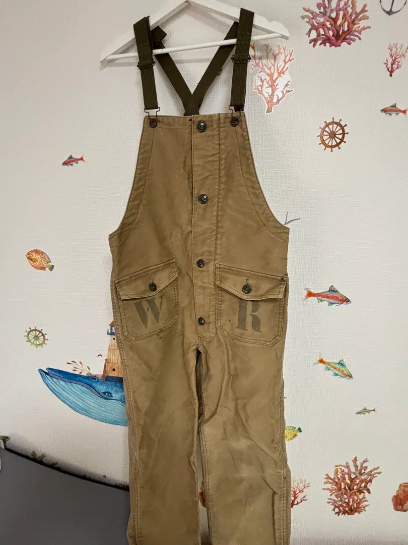 ウィアード　オーバーオール　XL　グレー ウィアード オーバーオール XL グレー （W&L_UP WEIRDO OVERALL