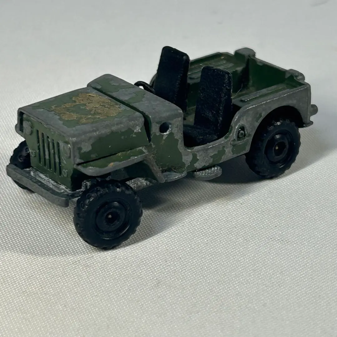 多美卡 Tomica NO.25 三菱吉普車 日本製 1974 迷你車 的縮圖