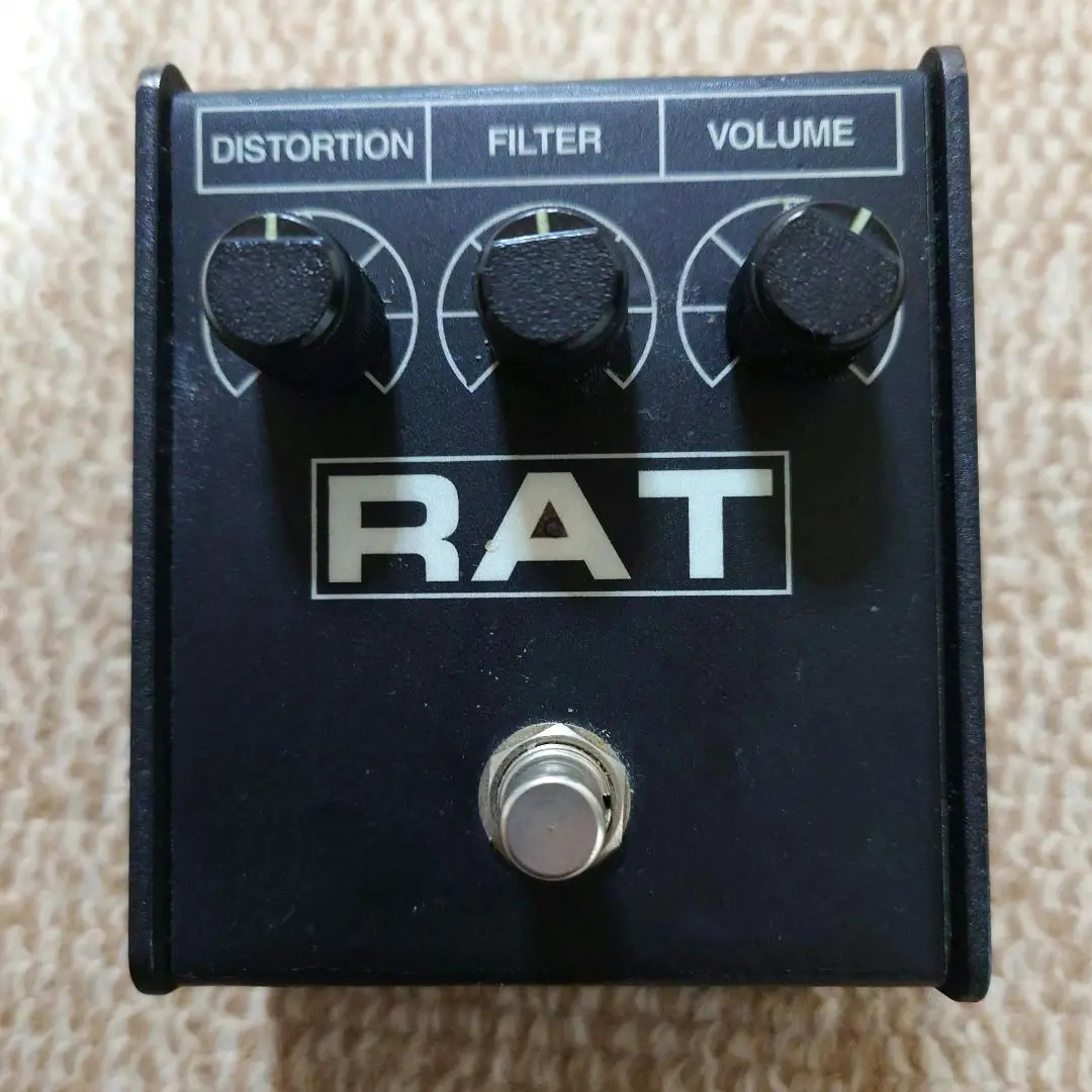 正常動作品 変換ケーブル付属 Proco Turbo RAT アメリカ製 ☆ペダル検証 第123 & 124段 Pro Co RAT vs RAT2編 : ジナパパ